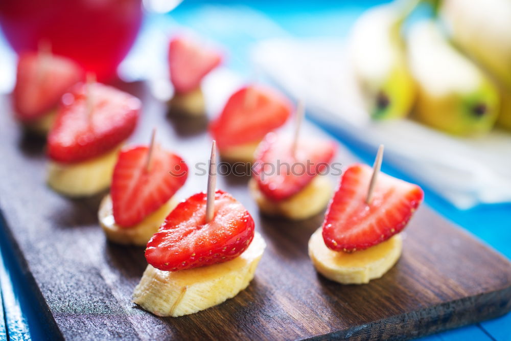 Similar – Image, Stock Photo Vegan Polenta Bratlings against a colourful background