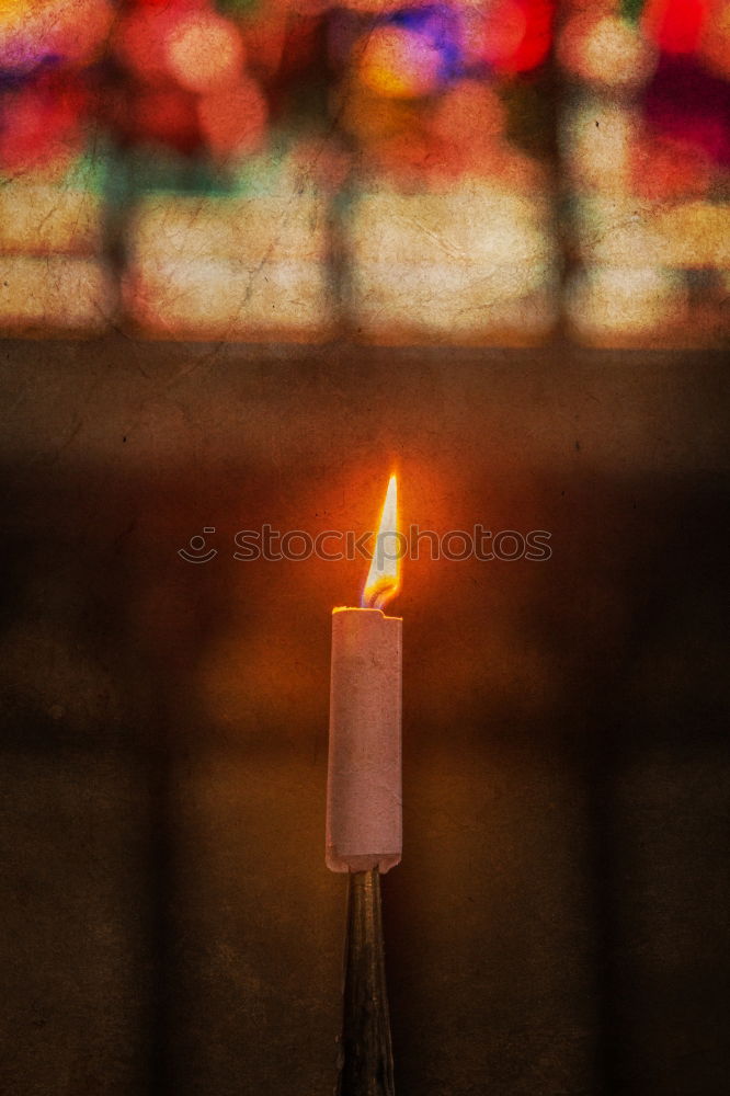 Similar – Image, Stock Photo Close-up photo for set of three red white red burning candles at memorial event in Riga, Latvia representing Latvian flag colours at fired background