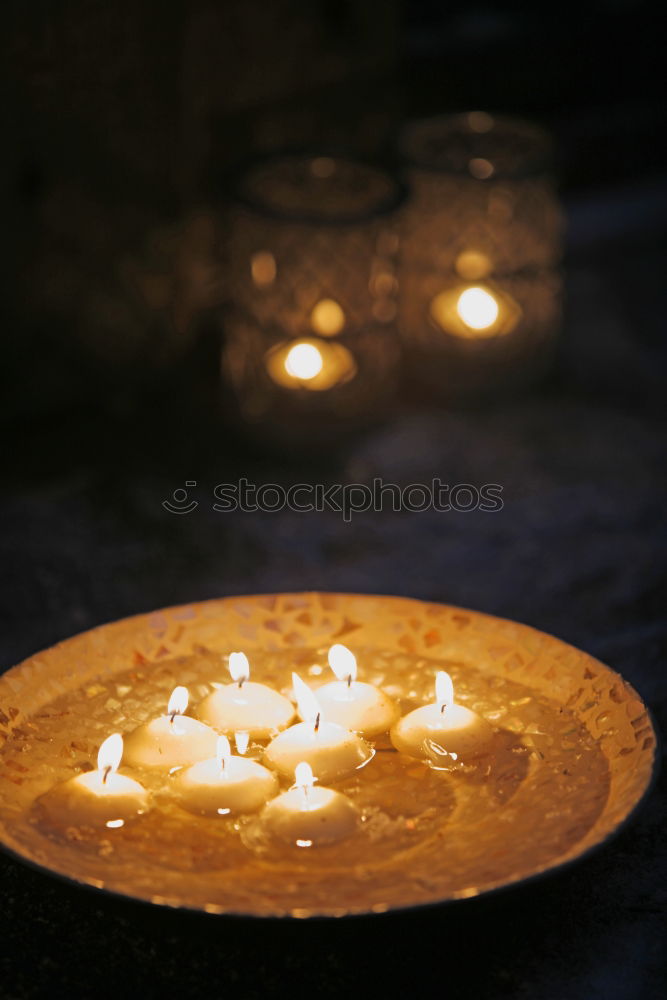 Similar – Image, Stock Photo Six candles Lighting Egg