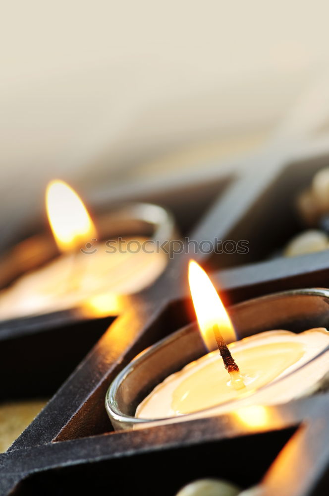 Similar – Image, Stock Photo candlelight Confirmation