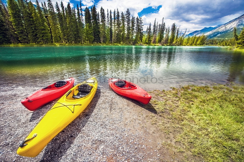 Similar – Image, Stock Photo Kayaking in arctic sea