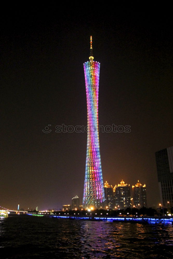 Similar – Rhine Tower Skyline