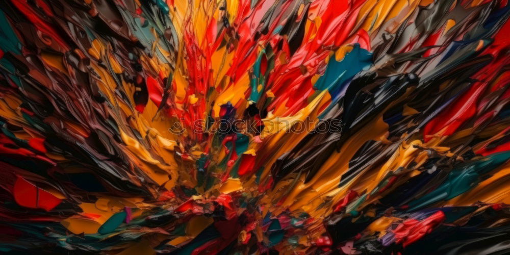 Similar – Image, Stock Photo Abstract flow of liquid paints in mix