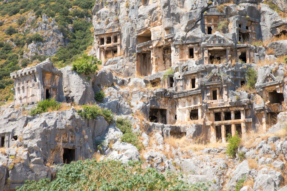 Similar – Image, Stock Photo rock tombs