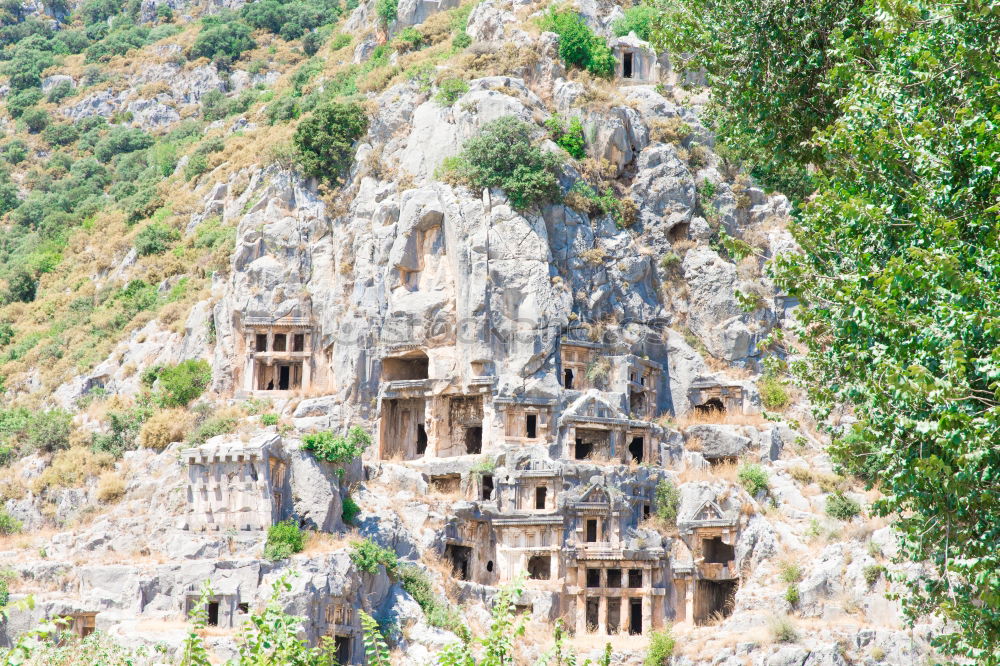 Similar – Image, Stock Photo rock tombs