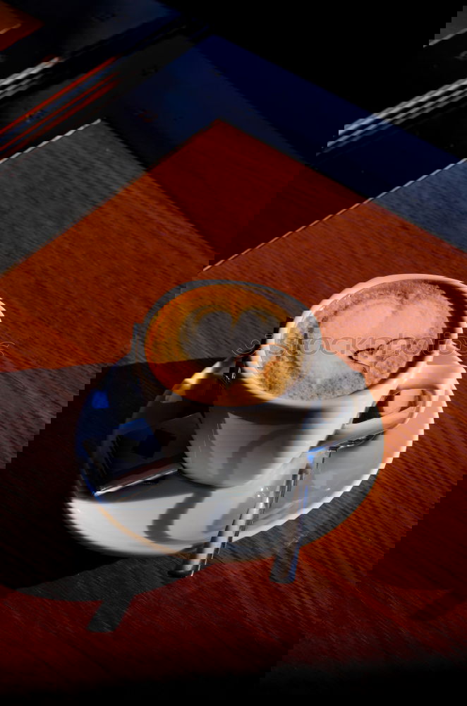 Similar – Image, Stock Photo cappuccino Nutrition