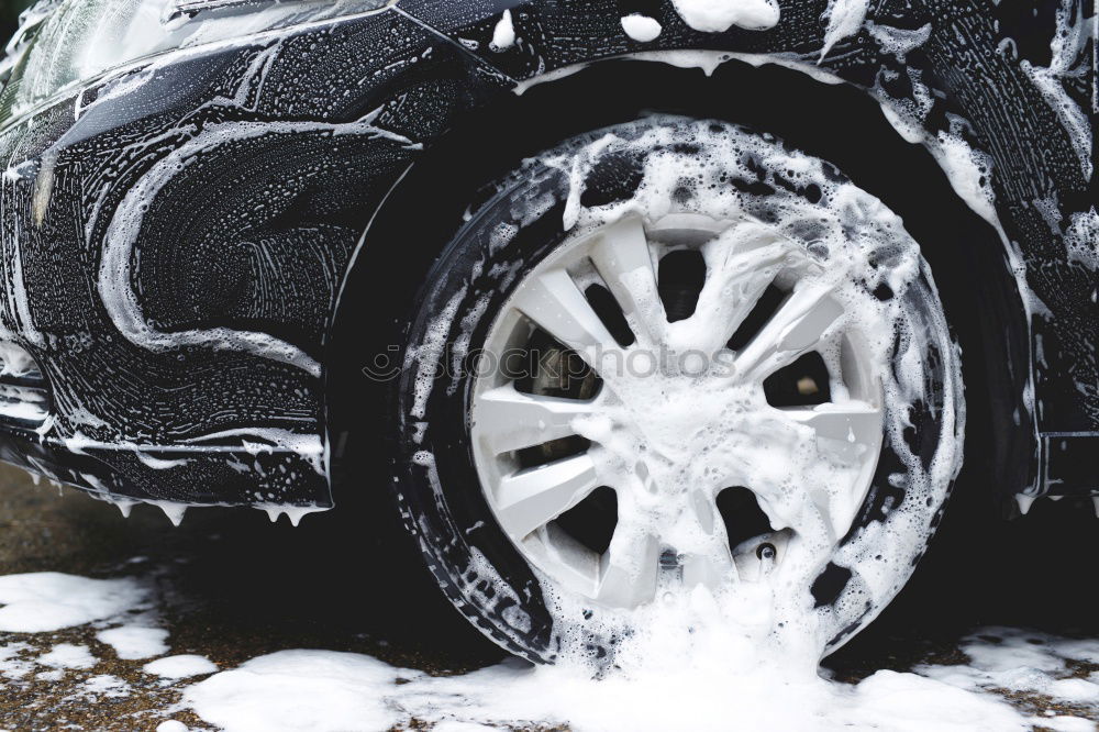 Similar – Image, Stock Photo Broken dark blue car