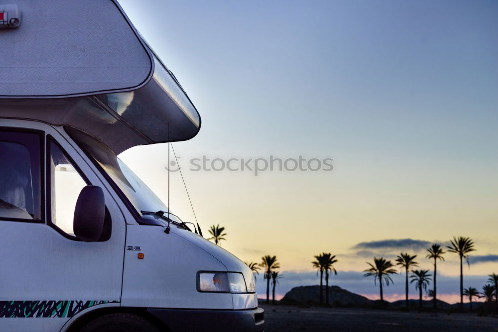 Similar – Image, Stock Photo Rollin’ Home Sweet Home