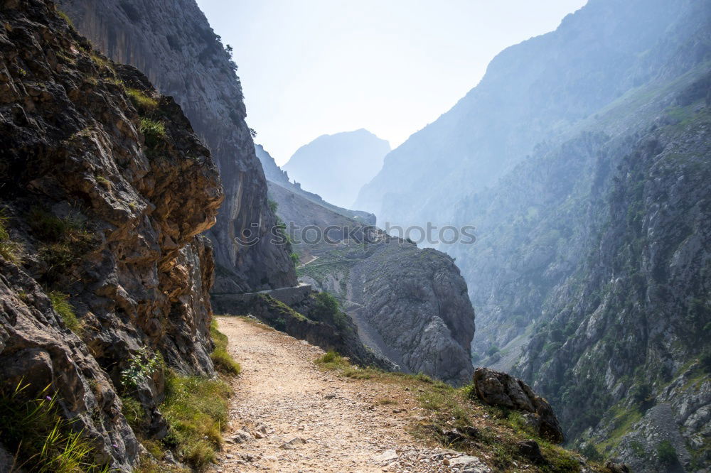 Similar – Image, Stock Photo Mediterranean Hiking Trail