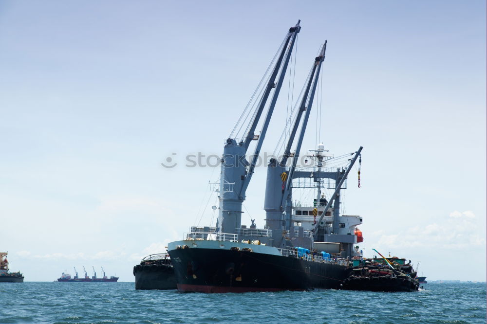 Similar – port_view Watercraft Crane