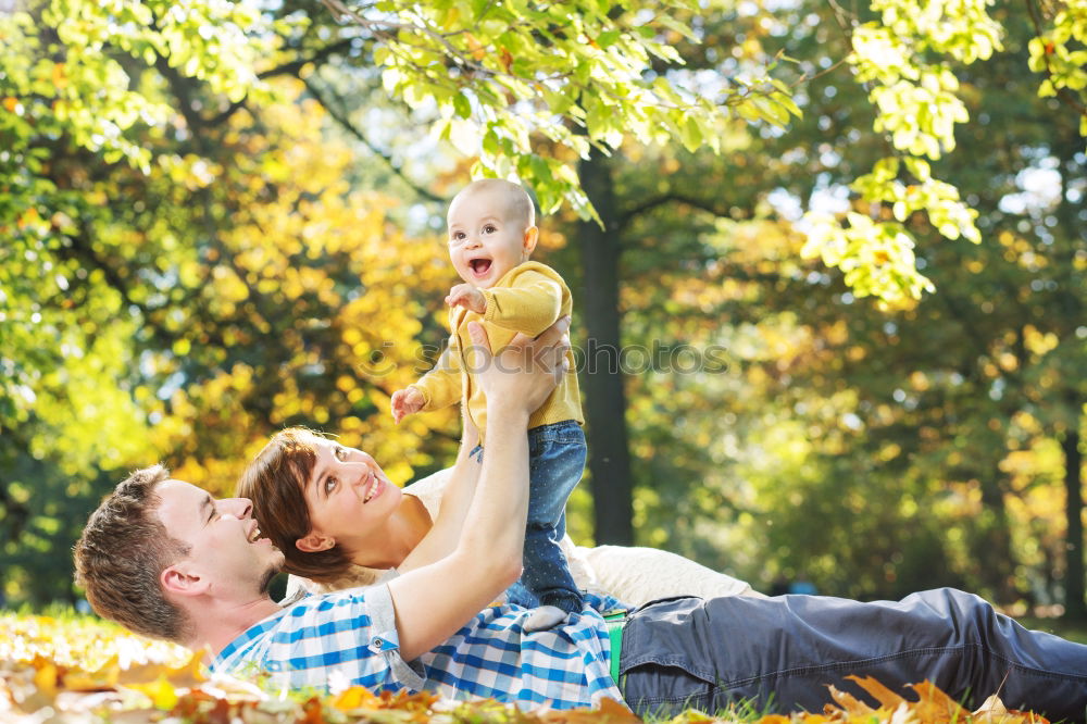 Similar – Image, Stock Photo Mom and daughter having fun together in a park