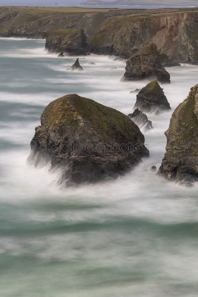 Similar – Image, Stock Photo Strathy Point Lighthouse puddle