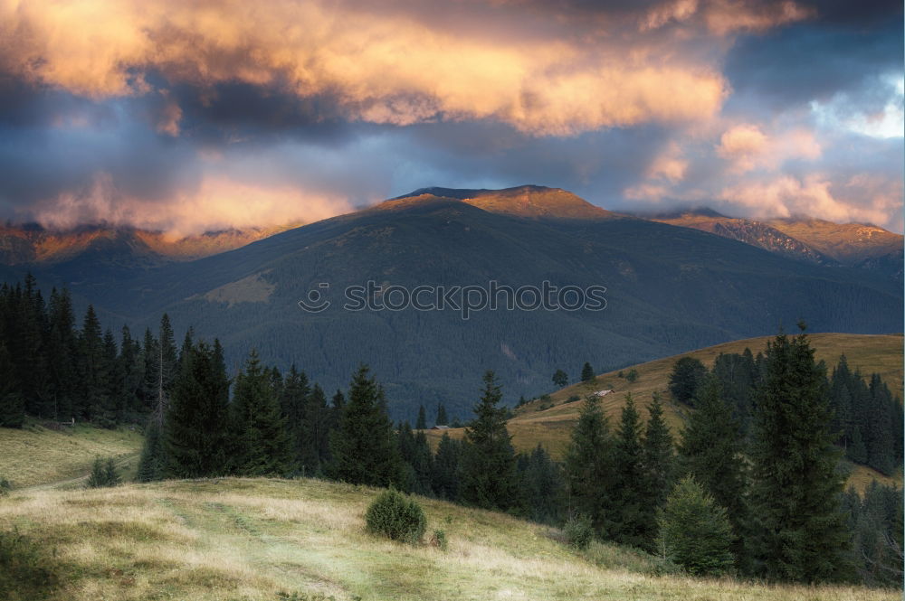 Similar – Spring countryside in Tatras mountains