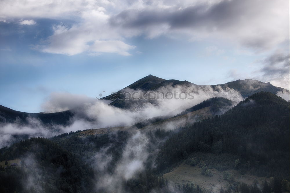 Similar – Image, Stock Photo first snow a year Tourism