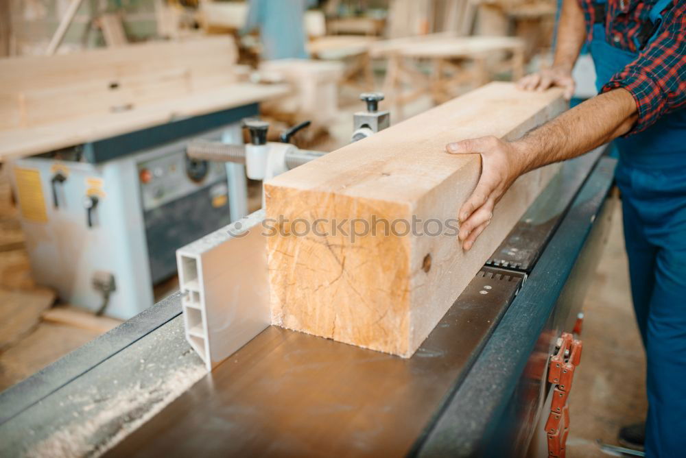 Similar – Professional carpenter at work.