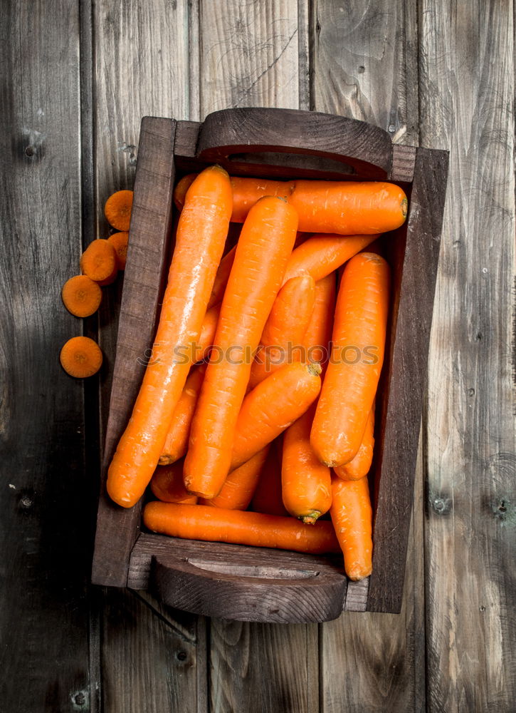 Similar – Two large ripe carrots lie in female hands