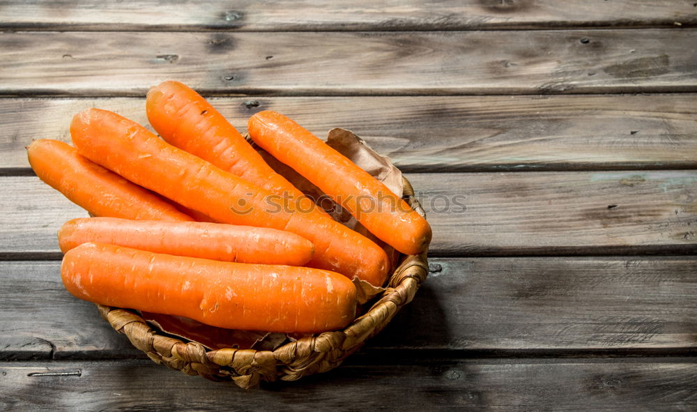 Similar – Image, Stock Photo Two glass jars with fresh carrot juice