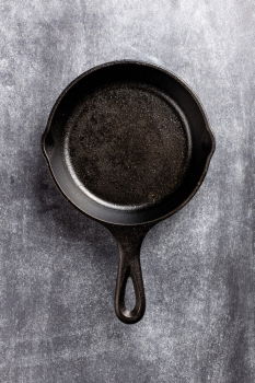 Similar – Empty black cast-iron frying pan