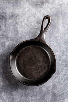 Similar – Empty black cast-iron frying pan