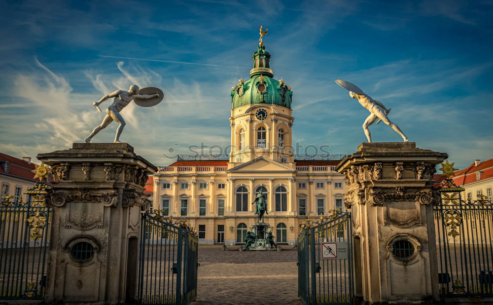 Similar – Image, Stock Photo Night time at concert hall in Berlin