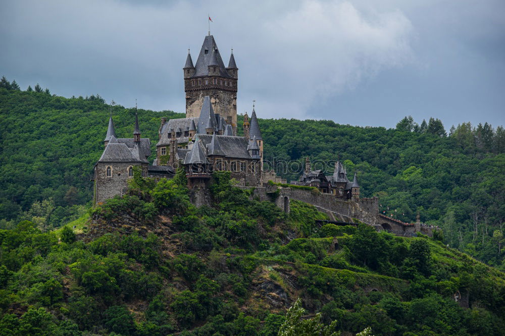 Similar – Old castle on green hill