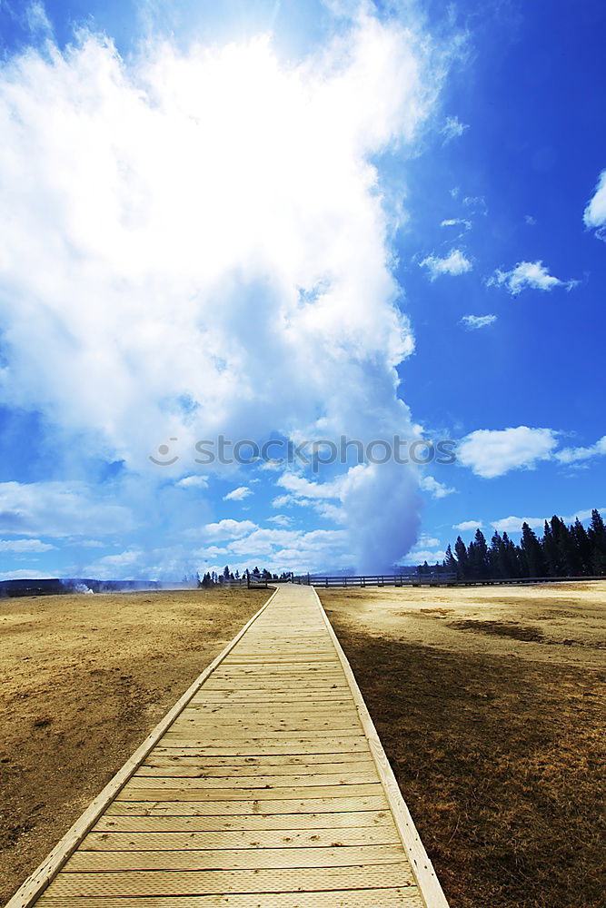 Similar – Foto Bild der Weg ( nix für nackte Füsse)