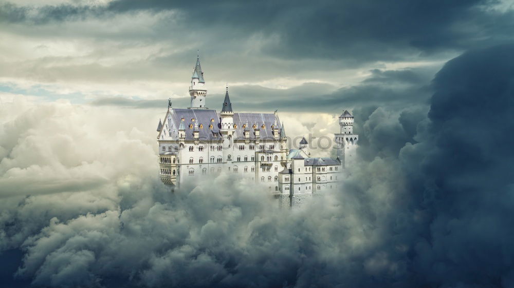 Image, Stock Photo Neuschwanstein Castle