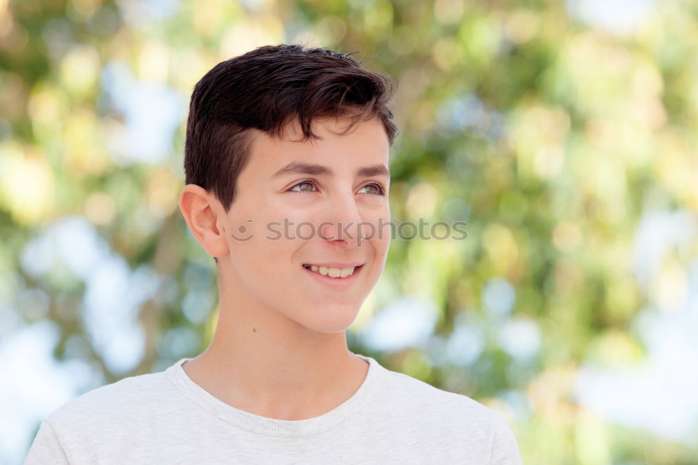 Similar – Cool teenager with fifty years old outside