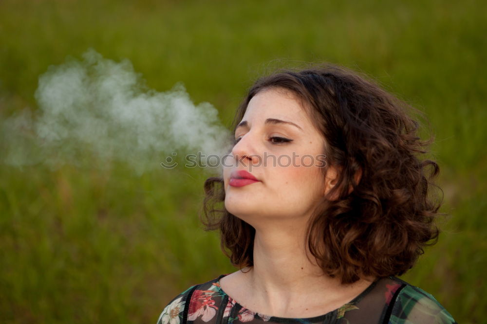 Similar – Image, Stock Photo bubbly Woman