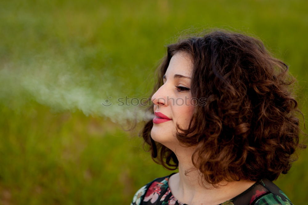 Similar – Image, Stock Photo bubbly Woman