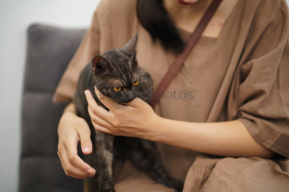 Similar – Image, Stock Photo cute Feminine Androgynous