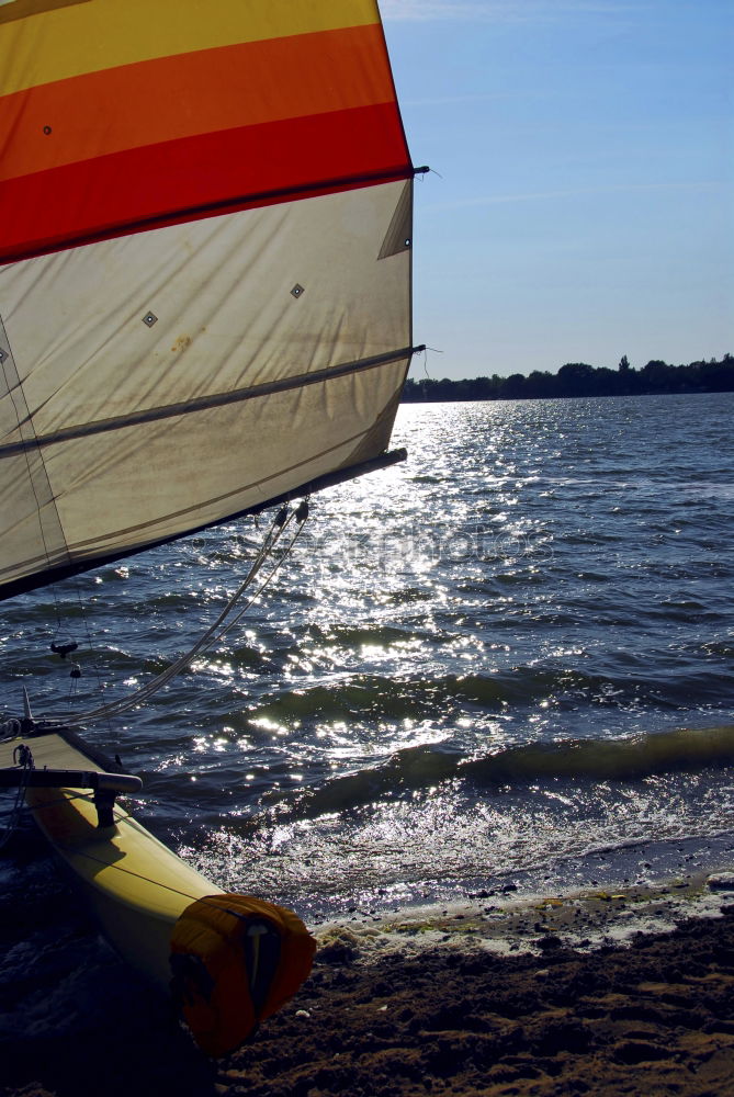 Similar – Image, Stock Photo slack Sailing Sailboat