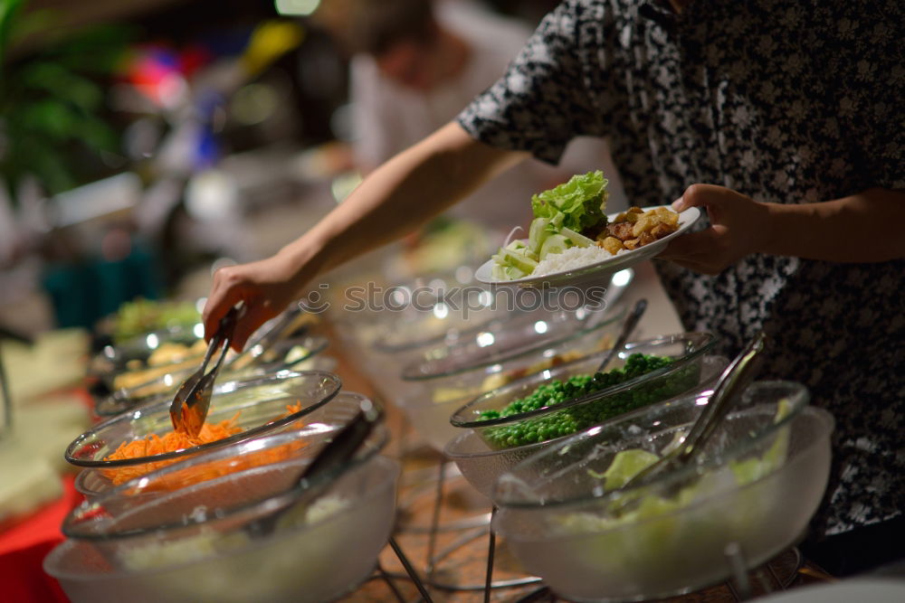 Similar – Image, Stock Photo Korean hot pot dish meal at the restaurant