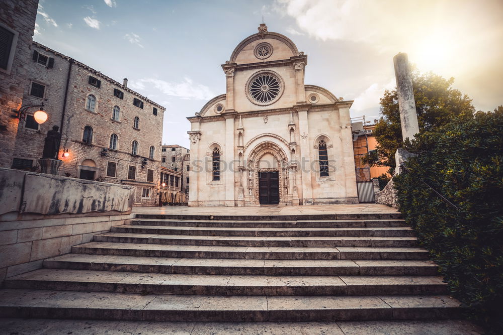 Similar – Image, Stock Photo Close-up detail of Rome city, Italy