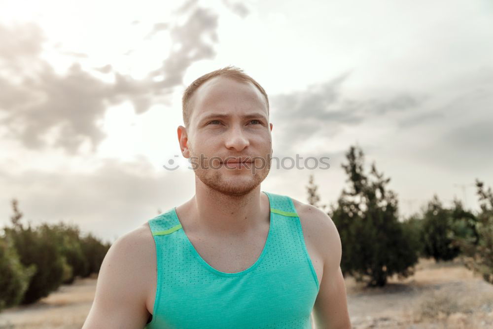 Similar – Image, Stock Photo sunny guy Homosexual Man