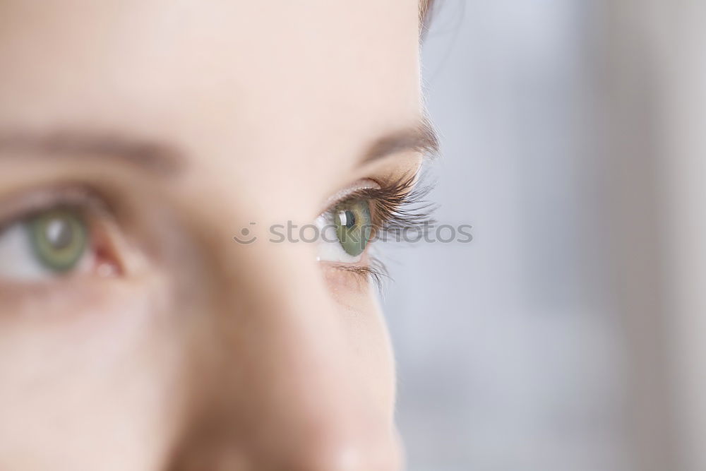Similar – Image, Stock Photo in his eyes… Human being