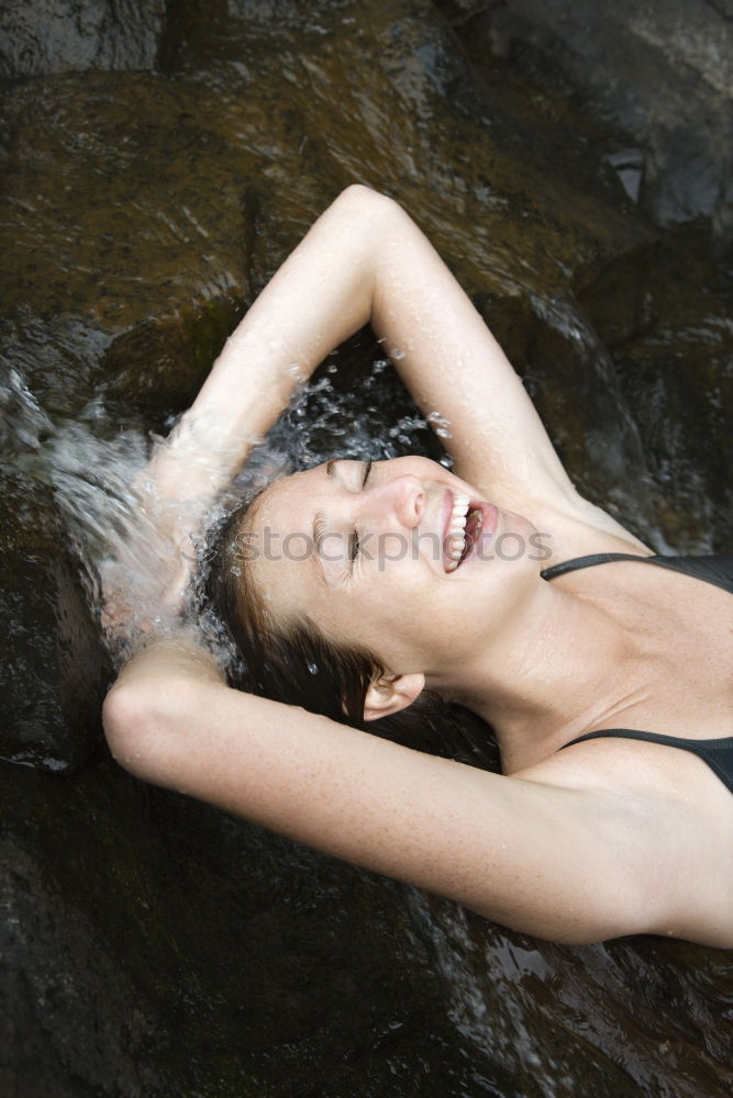 Similar – Young woman meditating.