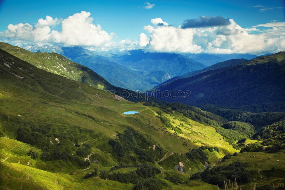 Similar – blick vom lattemar, südtirol