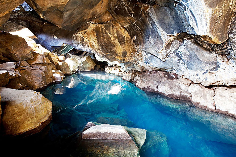 Similar – Image, Stock Photo ladies’ bath Rock Hot Cave