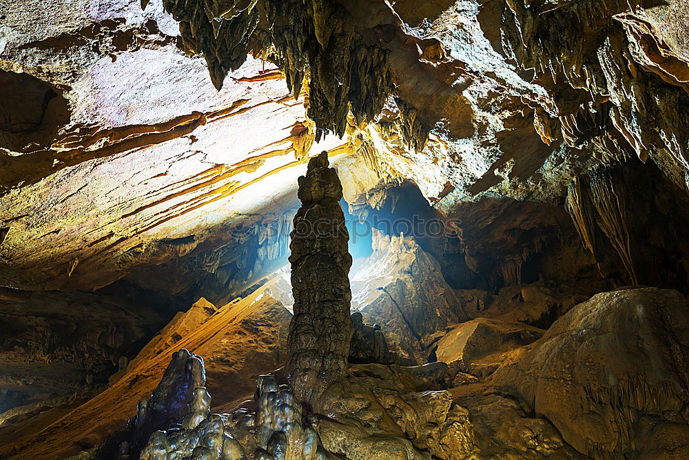 Similar – Image, Stock Photo Cueva de Nerja