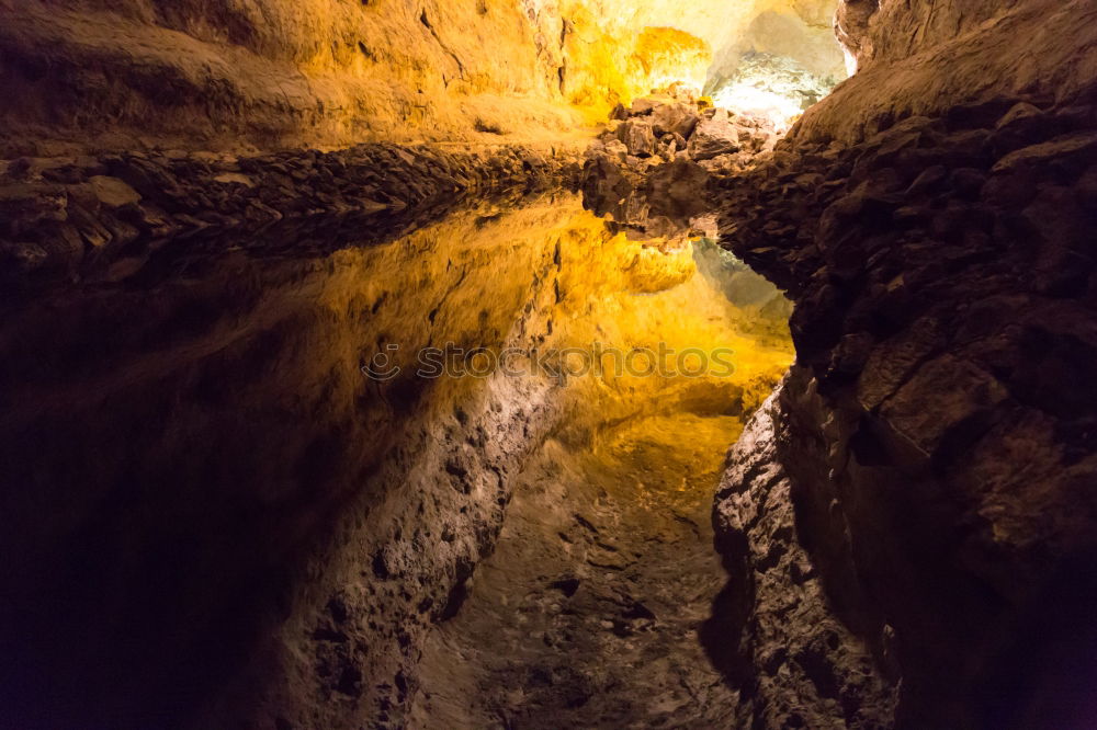 Similar – Image, Stock Photo Cave covered with green moss