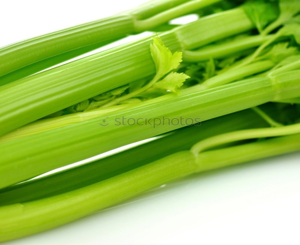 Image, Stock Photo chives Chives Fresh Green