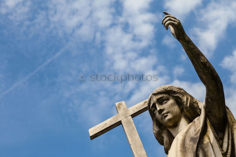 Embrace the Cross Statue