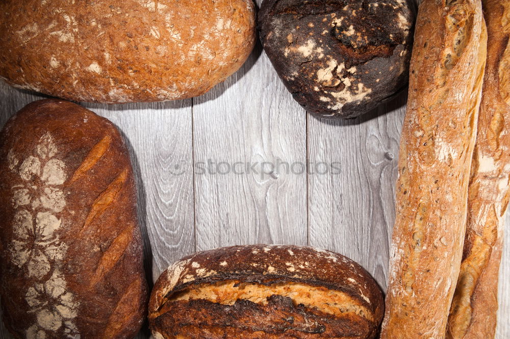 Similar – Many mixed breads and rolls.