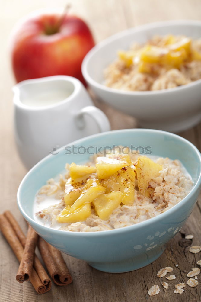 Similar – Image, Stock Photo Breakfast with muesli and oranges
