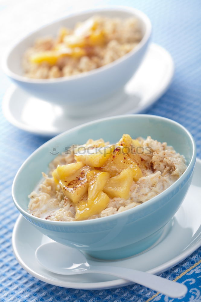 Similar – Image, Stock Photo Breakfast with muesli and oranges