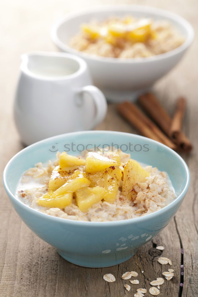 Similar – Image, Stock Photo Breakfast with muesli and oranges