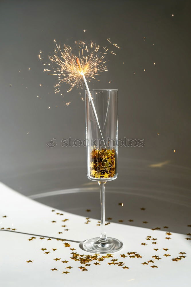 Similar – Sparklers in a glass Joy