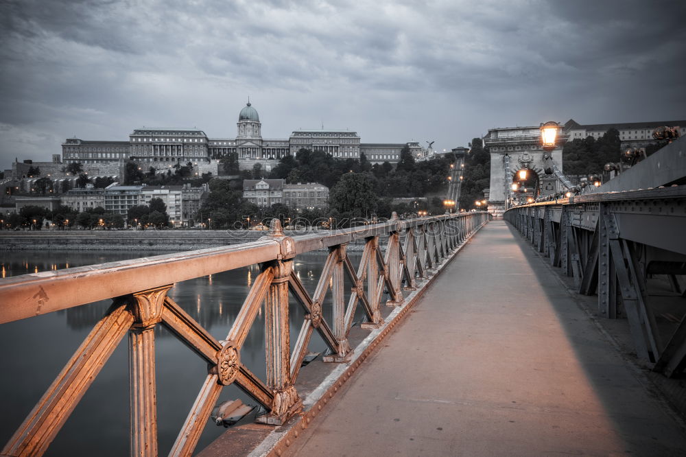 Similar – Budapest by night