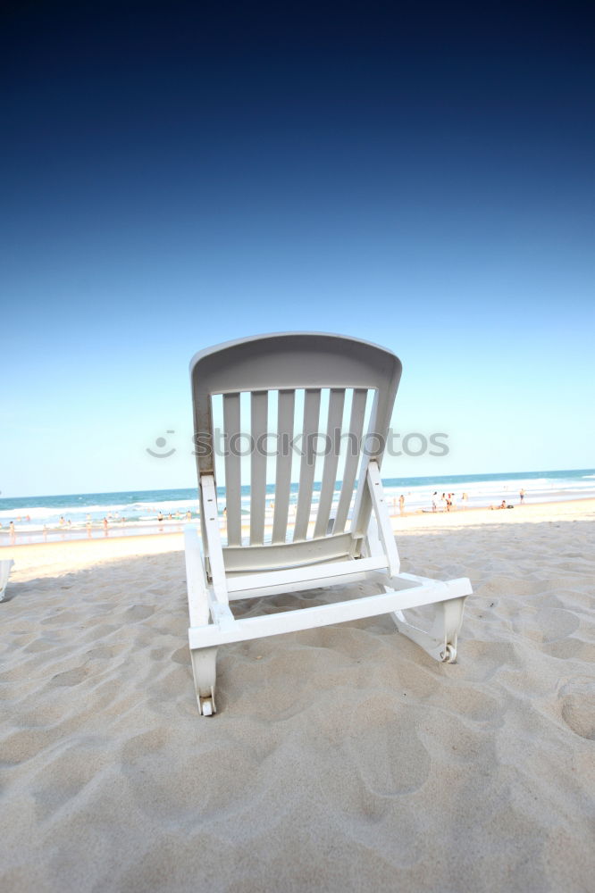 Similar – Image, Stock Photo on the beach l here I am at home